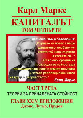 Карл Маркс, «КАПИТАЛЪТ», Том 4, Част 1: ТЕОРИИ ЗА ПРИНАДЕНАТА СТОЙНОСТ